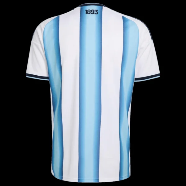 Argentina Home Soccer Jersey 2026 Player Version FIFA World Cup 2026 Final Match Edition (With Patches) – back view