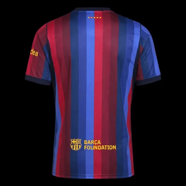 Barcelona 2026/27 Home Soccer Jersey – Player Version – back view