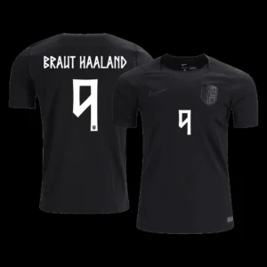 BRAUT HAALAND #9 Norway Away Soccer Jersey 2026 – Fan Version – front view