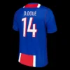 D.DOUÉ #14 PSG Home Soccer Jersey 2026/27 – Fan Version – back view