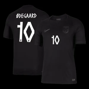 ØDEGAARD #10 Norway Away Soccer Jersey 2026 Player Version – front view