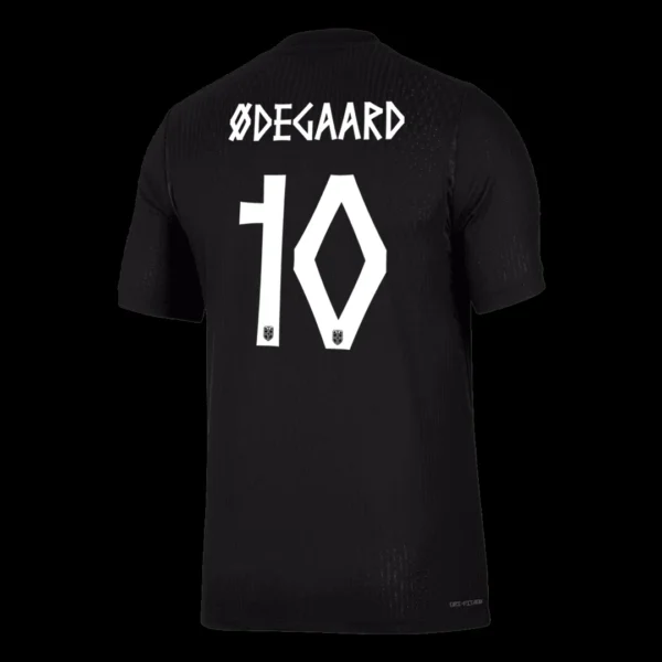 ØDEGAARD #10 Norway Away Soccer Jersey 2026 Player Version – back view