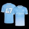 FODEN #47 Manchester City Home Soccer Jersey 2026/27 – Fan Version – front view