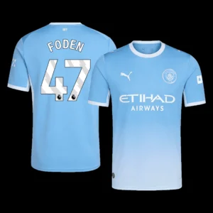 foden-47-manchester-city-home-soccer-jersey-2026-27-fan-version-01 FODEN #47 Manchester City Home Soccer Jersey 2026/27 โ Fan Version โ front view