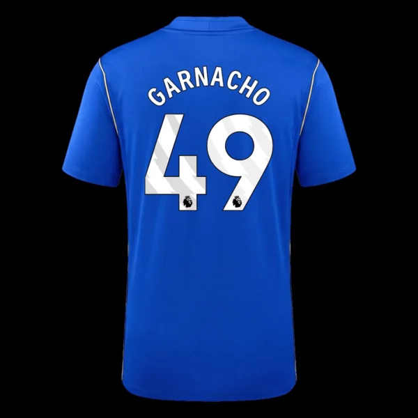 garnacho-49-chelsea-home-soccer-jersey-2026-27-fan-version-02 GARNACHO #49 Chelsea Home Soccer Jersey 2026/27 – Fan Version – back view