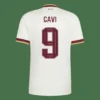 GAVI #9 Spain Away Soccer Jersey 2026 Champion Edition – Fan Version – back view