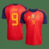 GAVI #9 Spain Home Soccer Jersey 2026 Champion Edition – Fan Version – front view