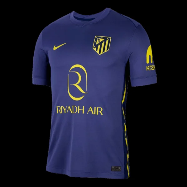GRIEZMANN #7 Atletico Madrid Away Soccer Jersey 2025/26 – Fan Version – back view