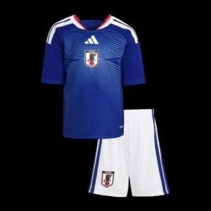Kids Japan 2026 Home Soccer Kit – Jersey + Shorts – front view