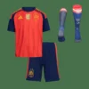 kid-s-spain-home-soccer-jersey-kit-jersey-shorts-socks-champion-edition-2026-fan-version-01 Kid’s Spain Home Soccer Jersey Kit(Jersey+Shorts+Socks) Champion Edition 2026 – Fan Version – front view