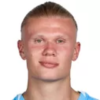 Erling Haaland football player portrait