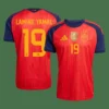 Lamine Yamal #19 Spain Home Soccer Jersey 2026 Champion Edition – Fan Version – front view