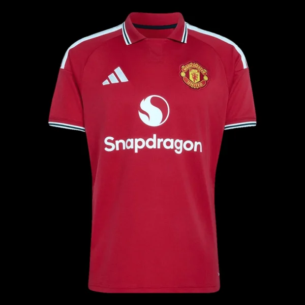 Manchester United 2026/27 Home Soccer Kit – Jersey + Shorts – jersey details