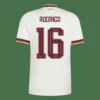 RODRIGO #16 Spain Away Soccer Jersey 2026 Champion Edition – Fan Version – back view