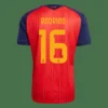 rodrigo-16-spain-home-soccer-jersey-champion-edition-2026-player-version-02 RODRIGO #16 Spain Home Soccer Jersey Champion Edition 2026 Player Version β back view