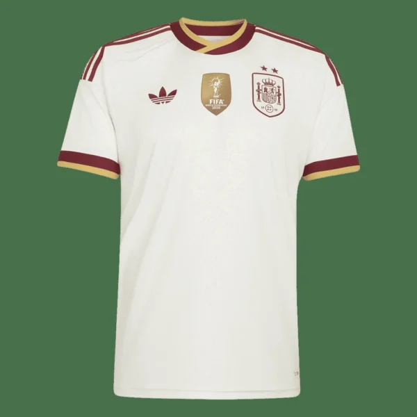 Spain Away Soccer Jersey 2026 Champion Edition – Fan Version – front view