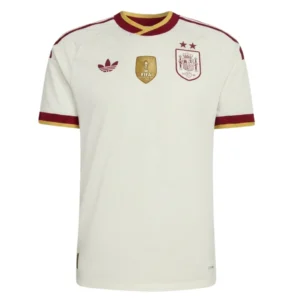 Spain Away Soccer Jersey Champion Edition 2026 Player Version – 2 Stars – front view