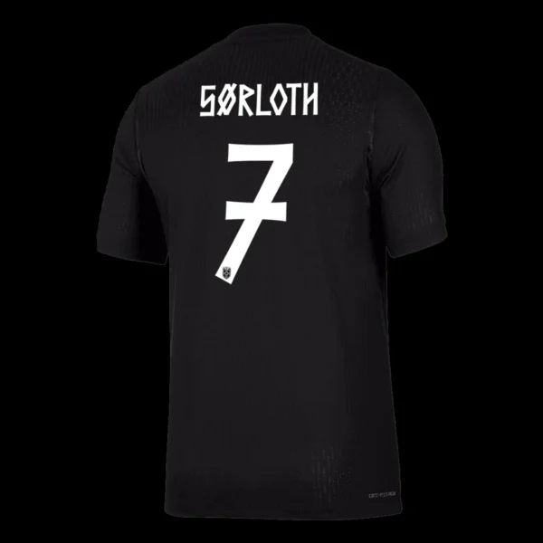 srloth-7-norway-away-soccer-jersey-2026-player-version-02 SØRLOTH #7 Norway Away Soccer Jersey 2026 Player Version – back view