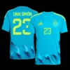 UNAI SIMÓN #23 Spain Goalkeeper Soccer Jersey 2026 – Fan Version – front view