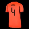 VIRGIL #4 Netherlands Home Soccer Jersey 2026 – Fan Version – back view