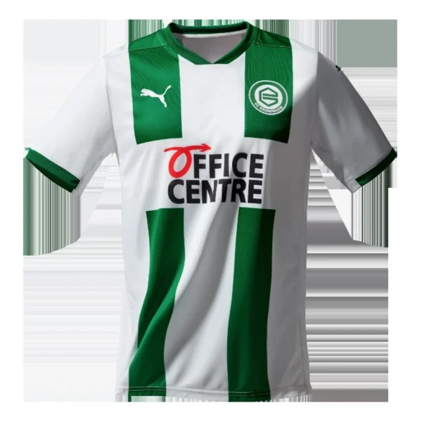 20/21 Groningen Home Green&White Soccer Jerseys Shirt – Fan Version – front view