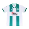 20/21 Groningen Home Green&White Soccer Jerseys Shirt – Fan Version – back view