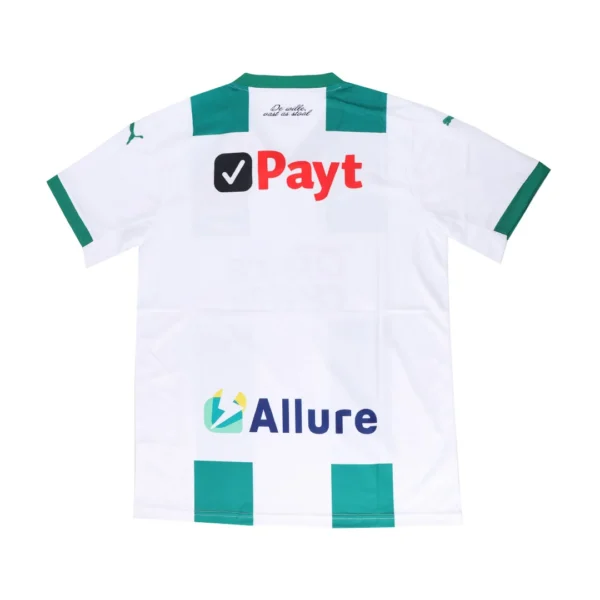 20/21 Groningen Home Green&White Soccer Jerseys Shirt – Fan Version – jersey details