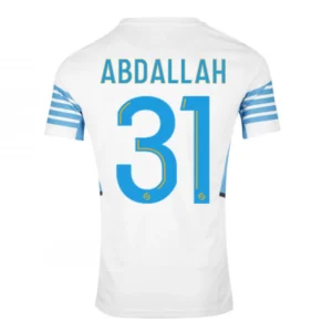 ABDALLAH #31 Marseille Home Soccer Jersey 2021/22 – Fan Version – front view