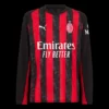 AC Milan Home Long Sleeve Soccer Jersey 2025/26 – Fan Version – front view