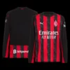 AC Milan Home Long Sleeve Soccer Jersey 2025/26 – Fan Version – jersey details