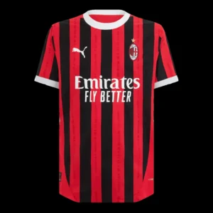 AC Milan Home Soccer Jersey – Player Version – front view
