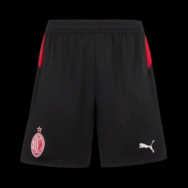 AC Milan Home Soccer Shorts 2025/26 – Fan Version – front view