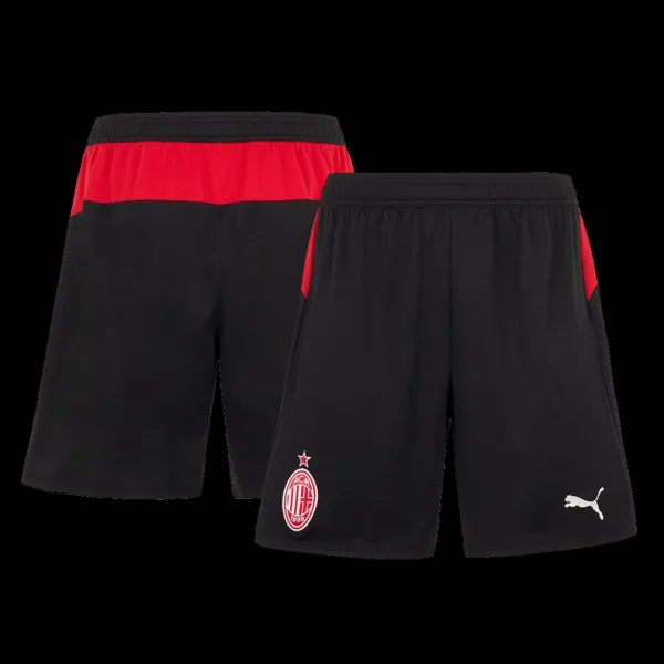 AC Milan Home Soccer Shorts 2025/26 – Fan Version – jersey details