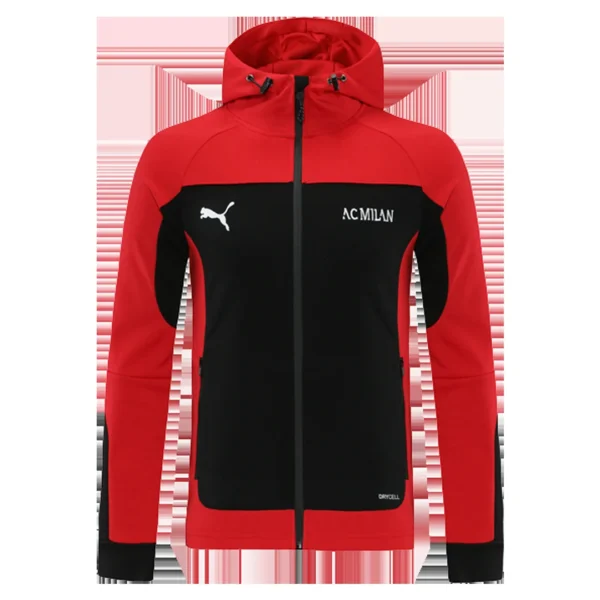 AC Milan Hoodie Jacket 2021/22 – front view