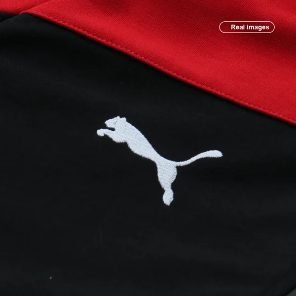 AC Milan Hoodie Jacket 2021/22 – badge and fabric details