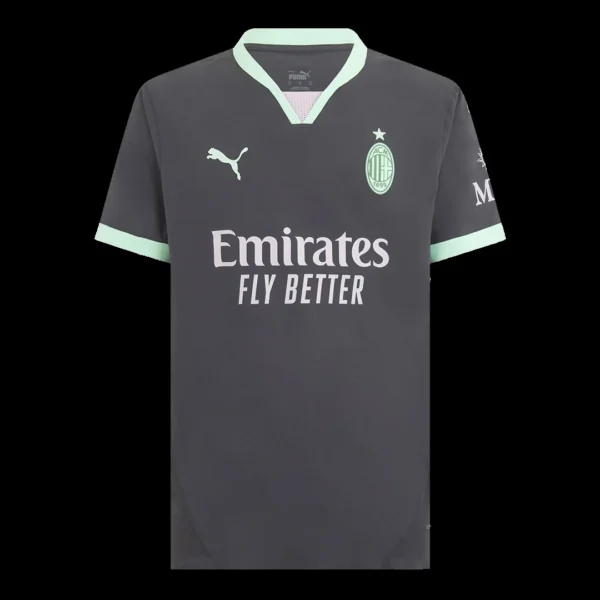 AC Milan Third Away Soccer Jersey – Player Version – front view