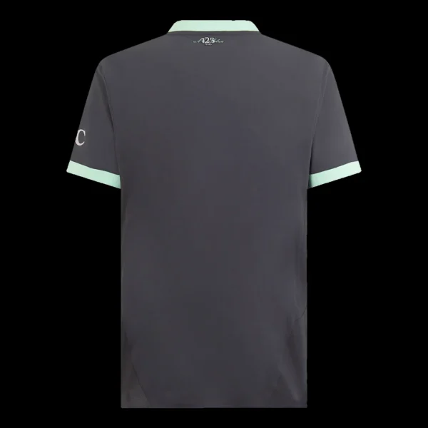 AC Milan Third Away Soccer Jersey – Player Version – back view