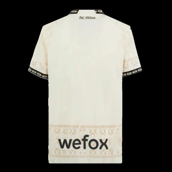AC Milan X Pleasures Fourth Away Soccer Jersey 2023/24 – LIGHT VERSION – Player Version – back view
