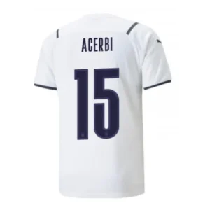 acerbi-15-italy-away-soccer-jersey-2021-fan-version-120643-01 ACERBI #15 Italy Away Soccer Jersey 2021 โ Fan Version โ front view