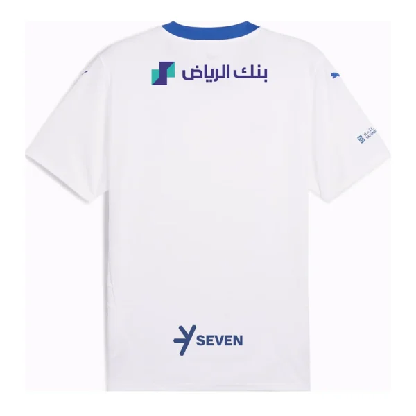 Al Hilal SFC Away Soccer Jersey – Fan Version – back view