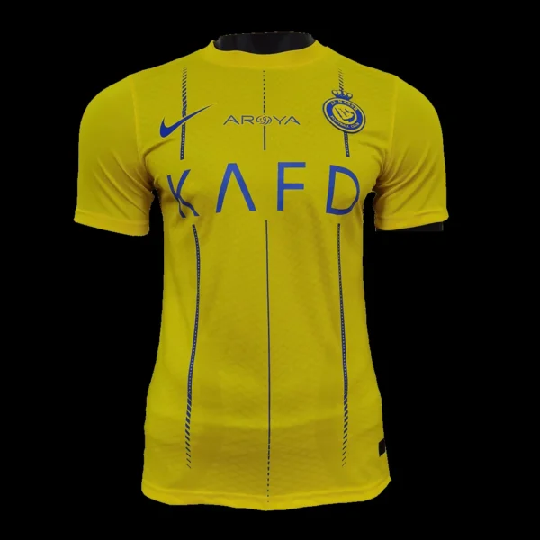 Al Nassr Home Soccer Jersey 2023/24 – Player Version – front view