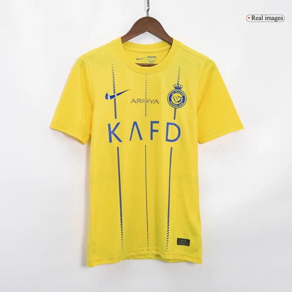 Al Nassr Home Soccer Jersey 2023/24 – Player Version – jersey details