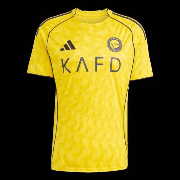 Al Nassr Home Soccer Jersey 2025/26 – Fan Version – front view