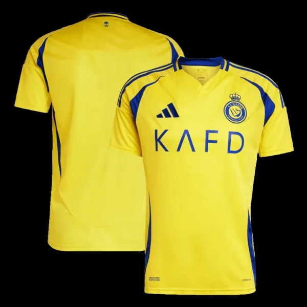 Al Nassr Home Soccer Jersey – Fan Version – jersey details
