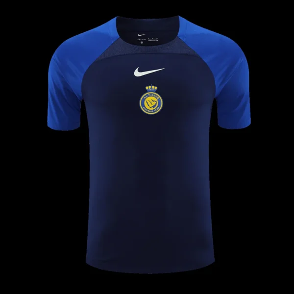 Al Nassr Pre-Match Soccer Jersey 2023/24 – Fan Version – front view