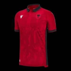 albania-home-soccer-jersey-2023-24-fan-version-406890-01 Albania Home Soccer Jersey 2023/24 โ Fan Version โ front view