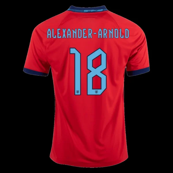 ALEXANDER-ARNOLD #18 England Away Soccer Jersey 2022 – Fan Version – front view