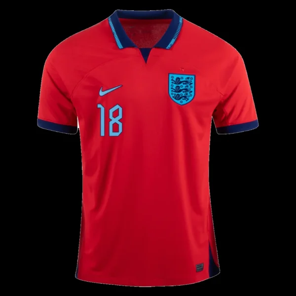 ALEXANDER-ARNOLD #18 England Away Soccer Jersey 2022 – Fan Version – back view