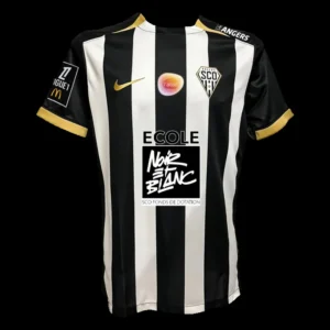 angers-sco-home-soccer-jersey-2025-26-fan-version-01 Angers SCO Home Soccer Jersey 2025/26 – Fan Version – front view