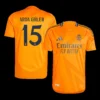 ARDA GÜLER #15 Real Madrid Away Soccer Jersey Player Version – front view